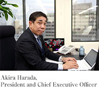 Akira Harada, President and Chief Executive Officer